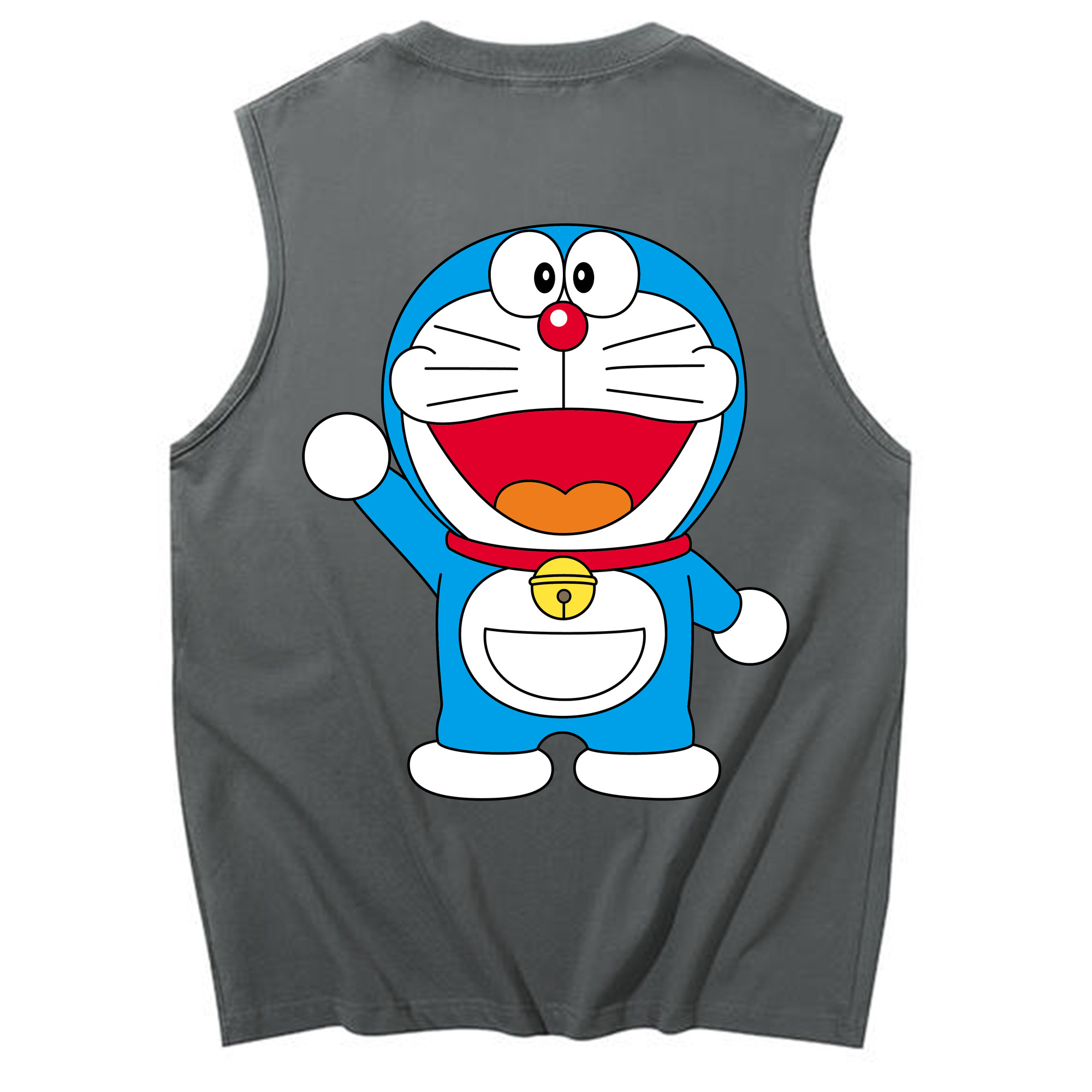 （画像用） ドラえもん Doraemon コットン100％タンクトップ（背面プリント）